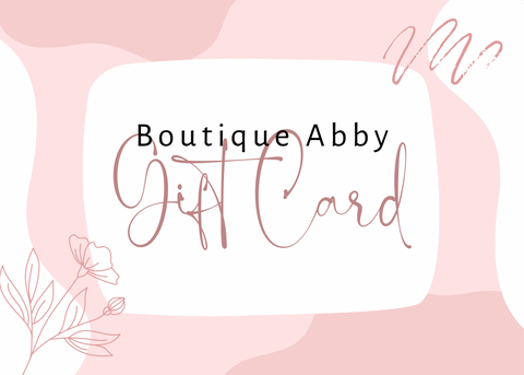 Boutique Abby E-Gift Card